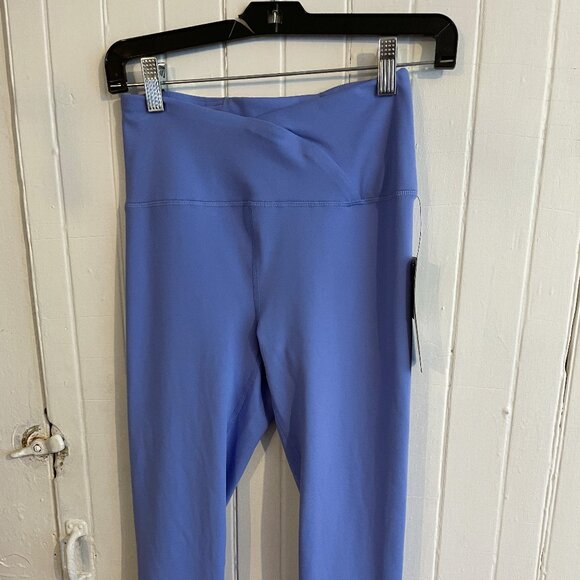 90 Degree By Reflex, Leggings, Lana Everyday Lux Crossover Crop Tight, Blue. XS - Picture 1 of 12